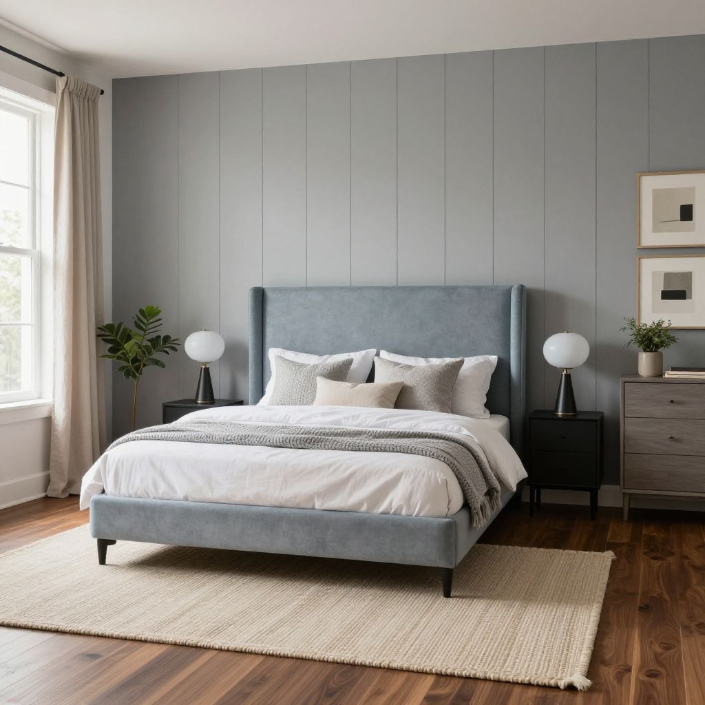 Vertical Panel Accent Wall