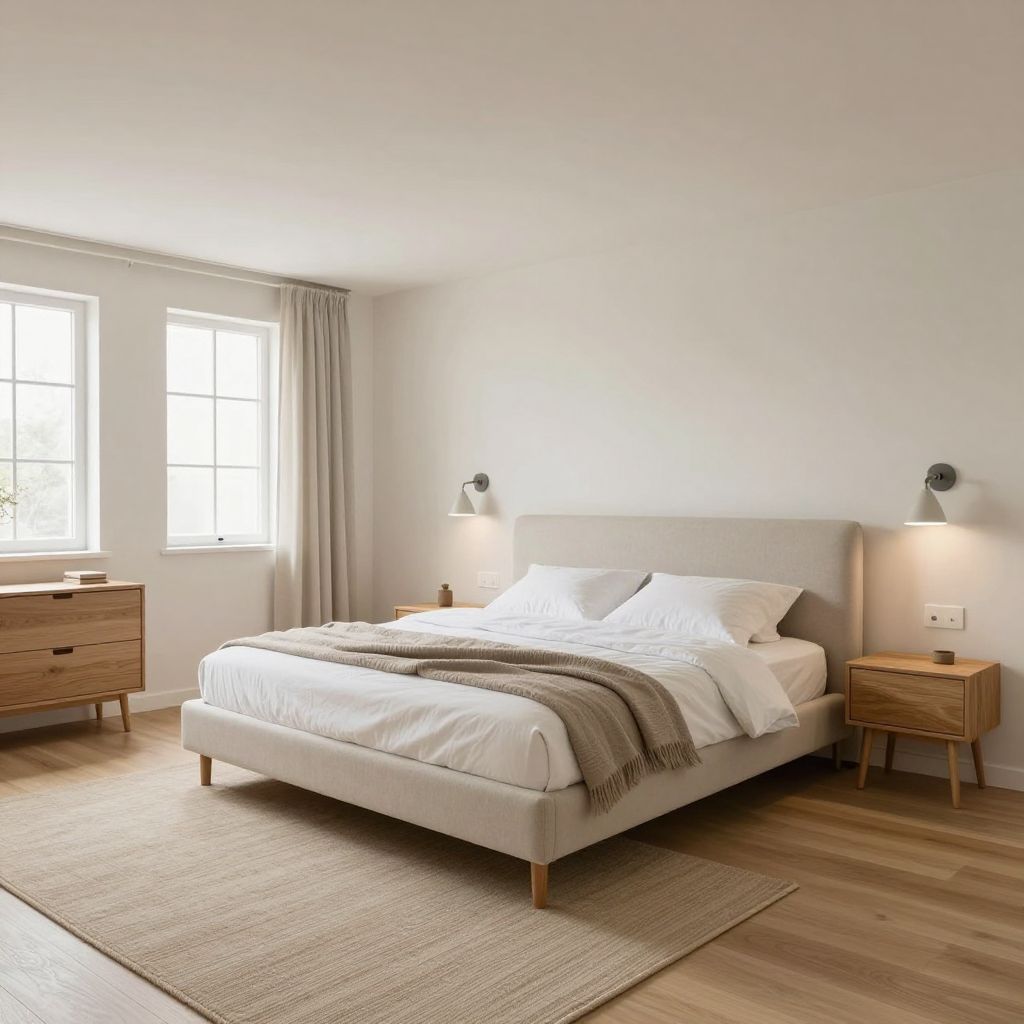 Soft Neutral Retreat basement bedroom ideas