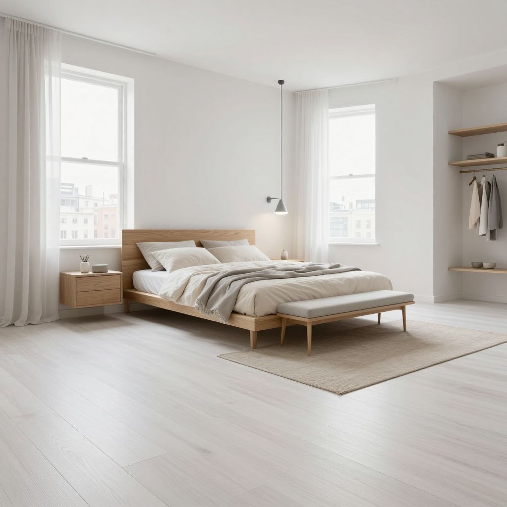 Wide Plank White Oak for a Clean Scandinavian Feel