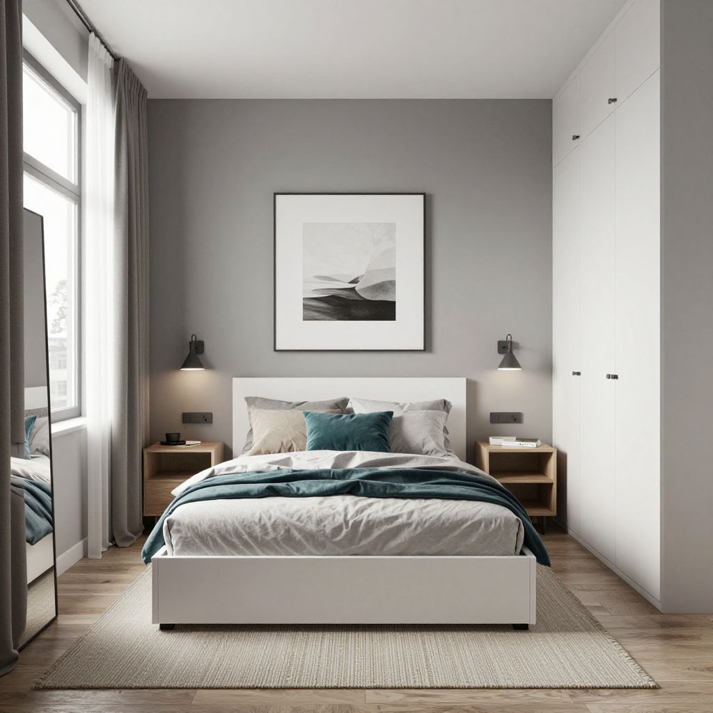 Small Space Shared Style bedroom ideas for couples