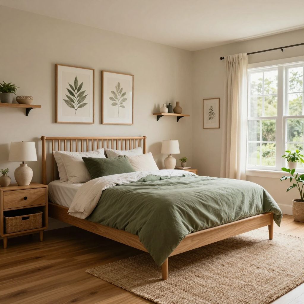 Nature Inspired Retreat bedroom ideas for couples