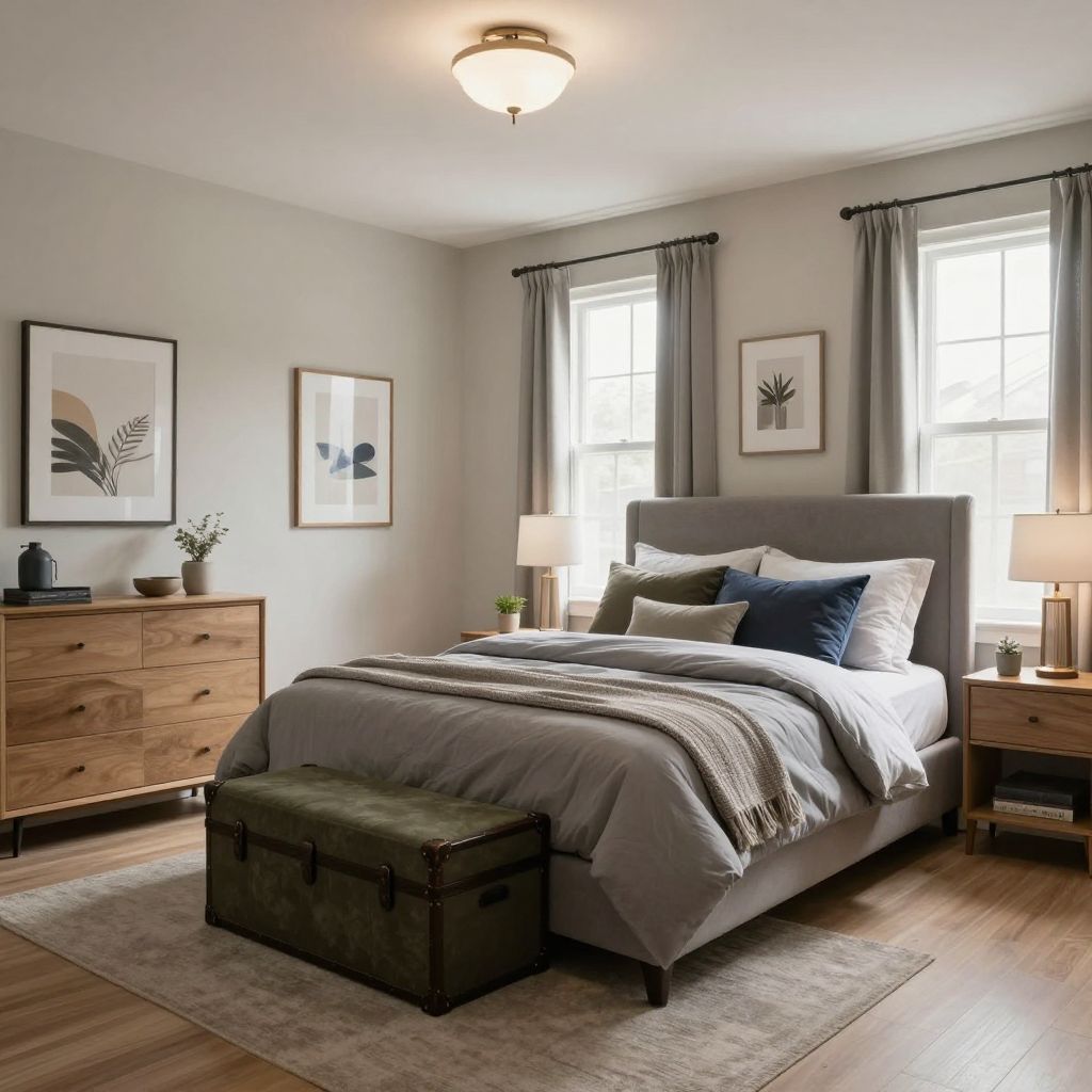 Cozy Guest Room For Men