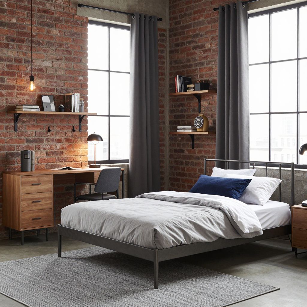 Industrial room with strong structure