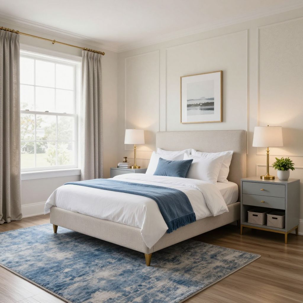 Luxe hotel style teen room
