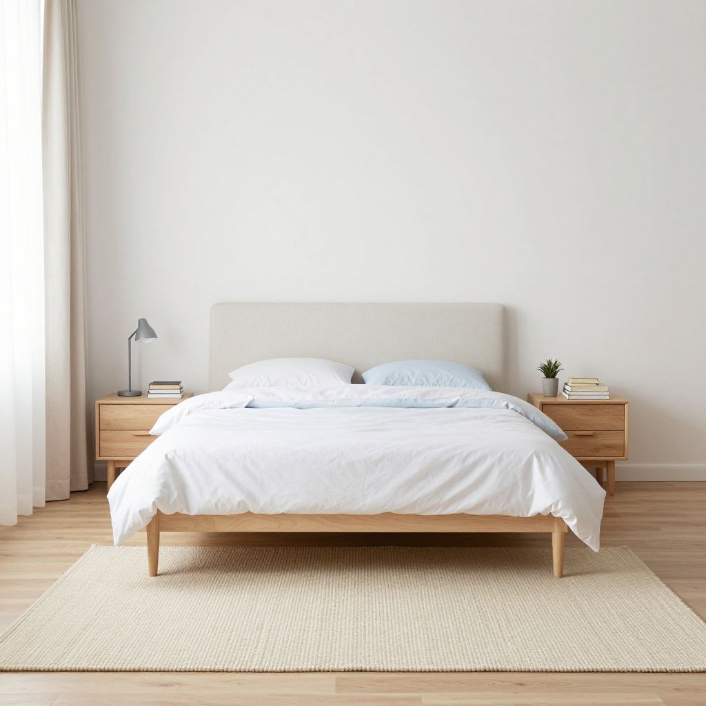 Flatweave rug for a slim profile