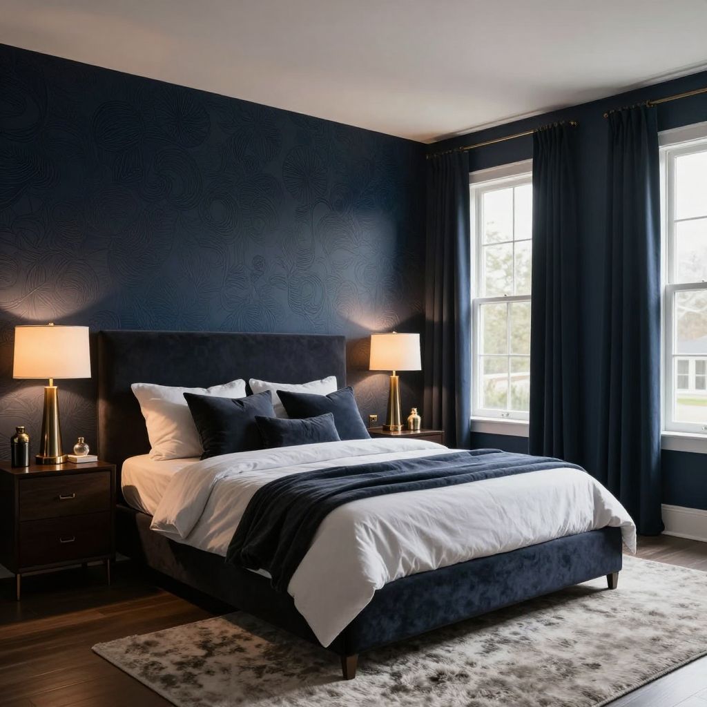 Dark Wallpaper For A Dramatic Hideaway