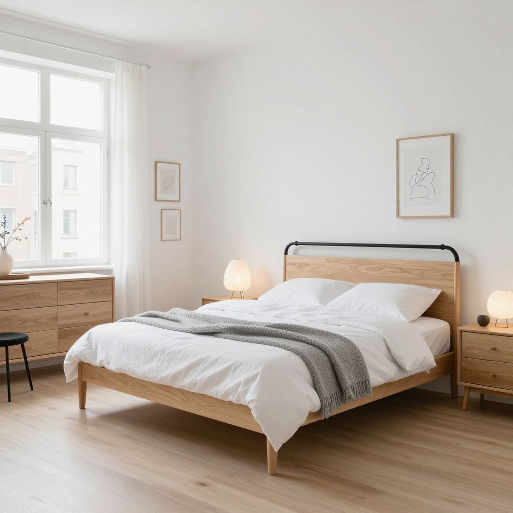 Black and white bedroom idea 3