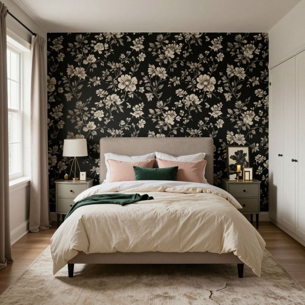 Black bedroom ideas 11