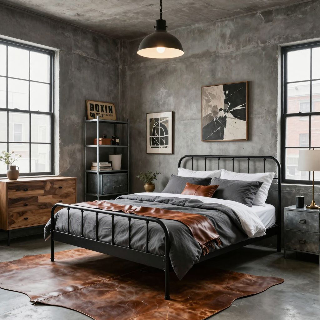 Black bedroom ideas 9