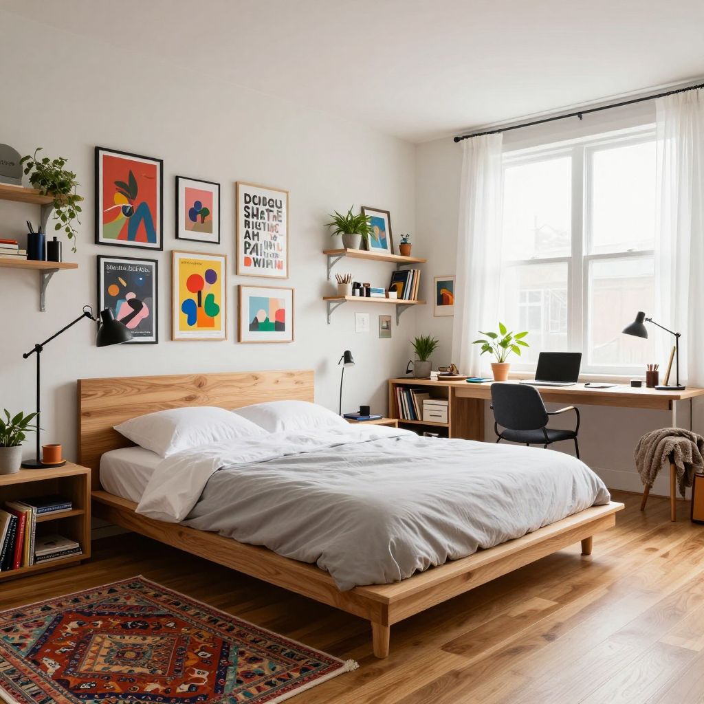 Artistic Haven Bloxburg bedroom ideas