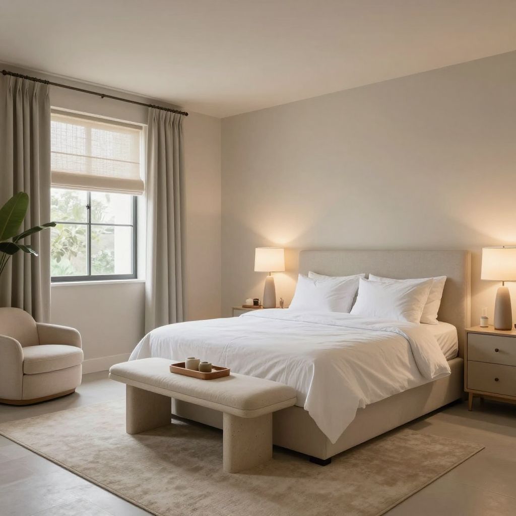 Sleek Hotel Style Suite basement bedroom ideas
