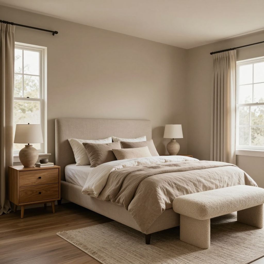 Soft Taupe and Textured Layers