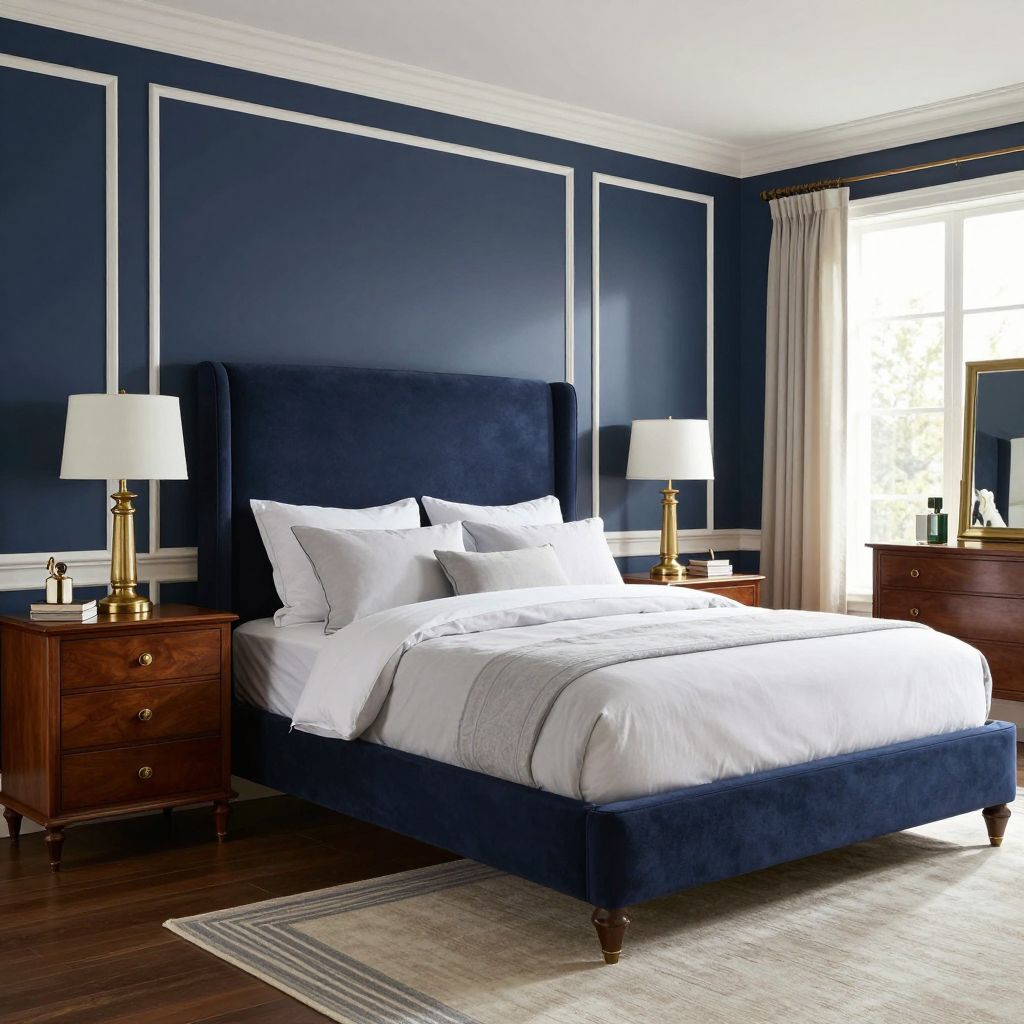 Deep Navy Elegance