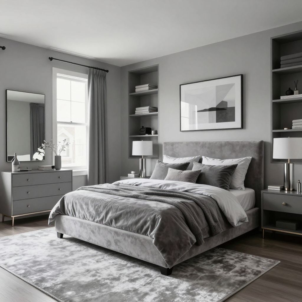 Luxe Monochrome Room