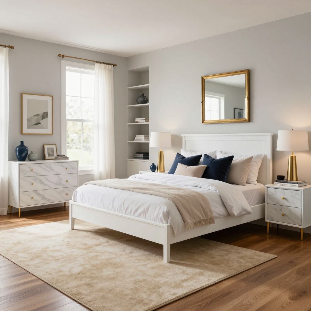 Preppy Mixed Metals and Marble