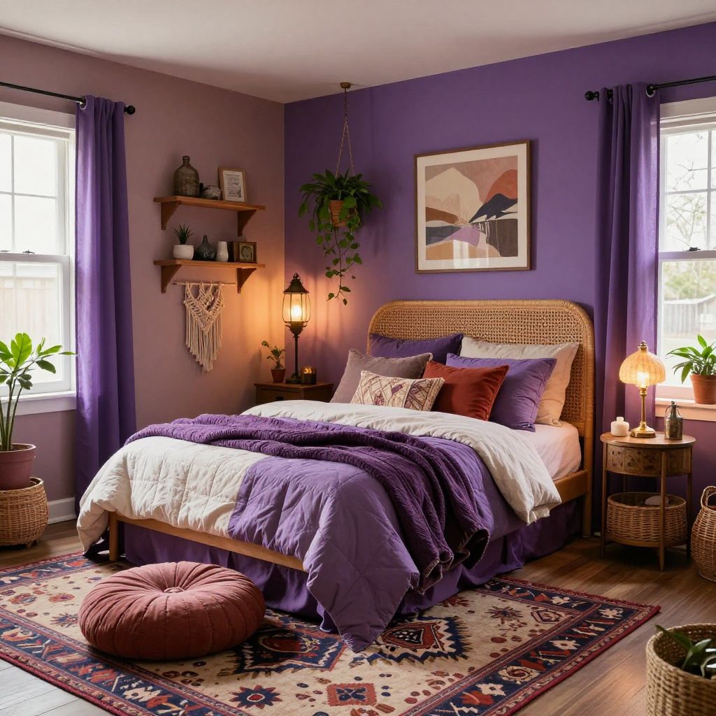 Purple Boho Layers