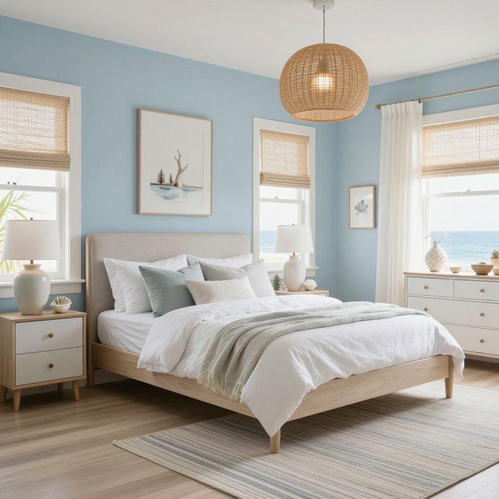 Coastal Calm With Soft Blues
