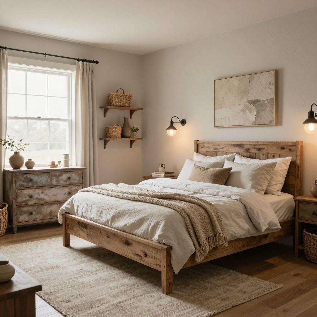 Rustic Romance With Wood And Linen