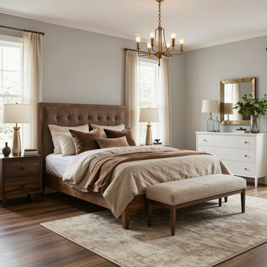 Rustic bedroom ideas rustic glam balance