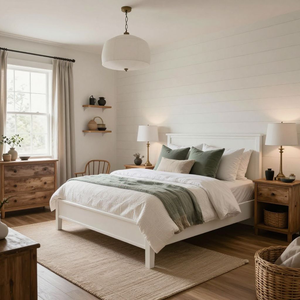 Rustic bedroom ideas rustic farmhouse calm