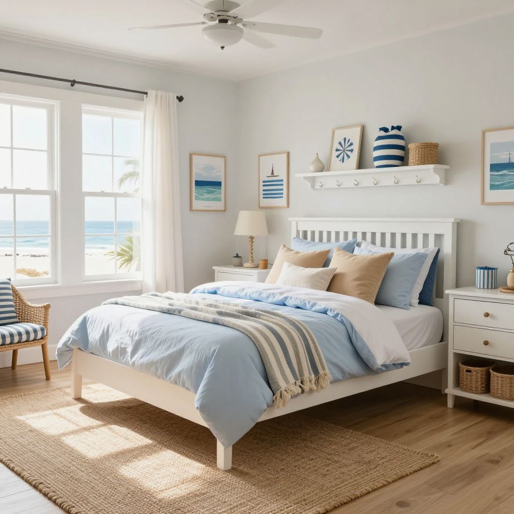 Teen bedroom ideas coastal room with breezy lightness