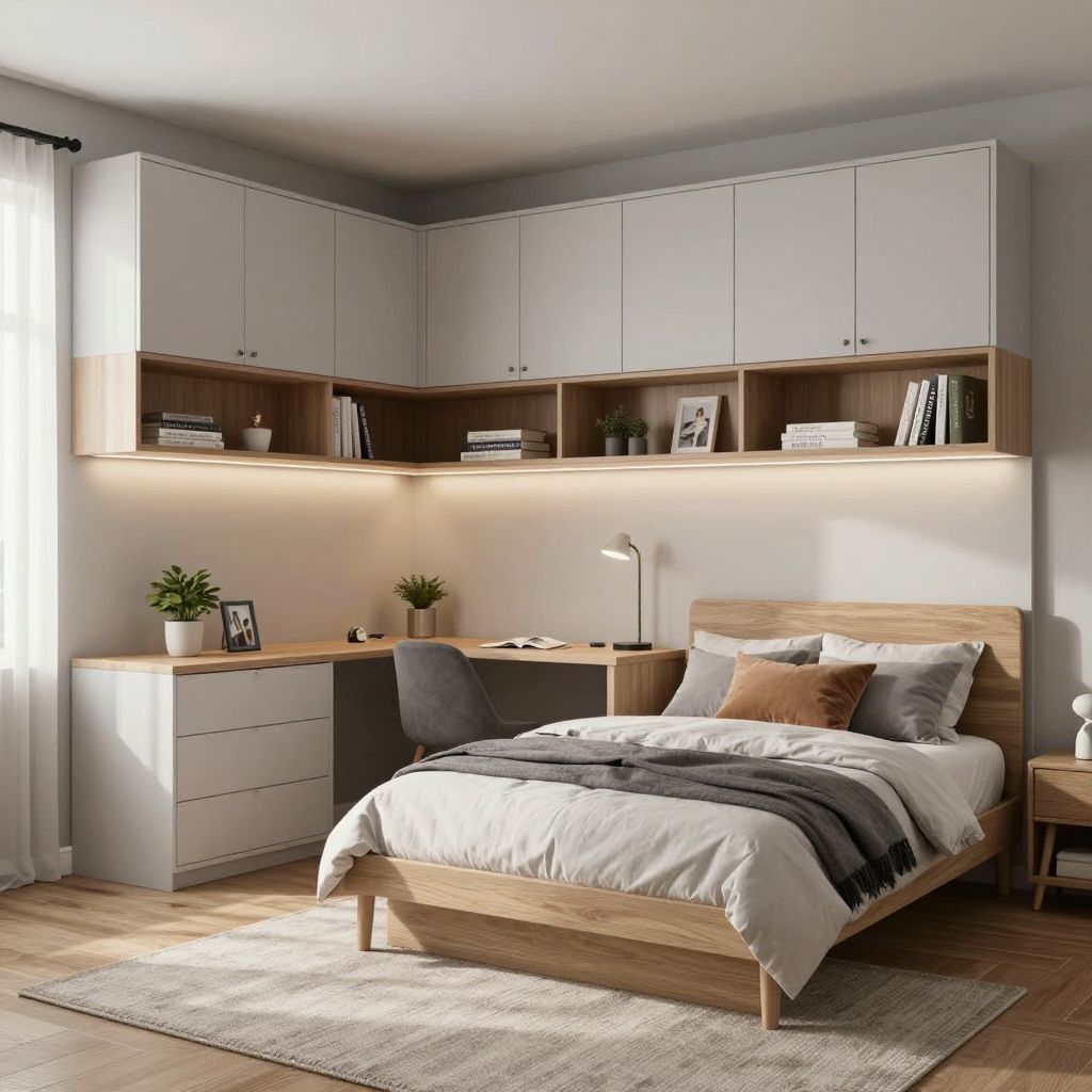 Built In Storage Bedroom