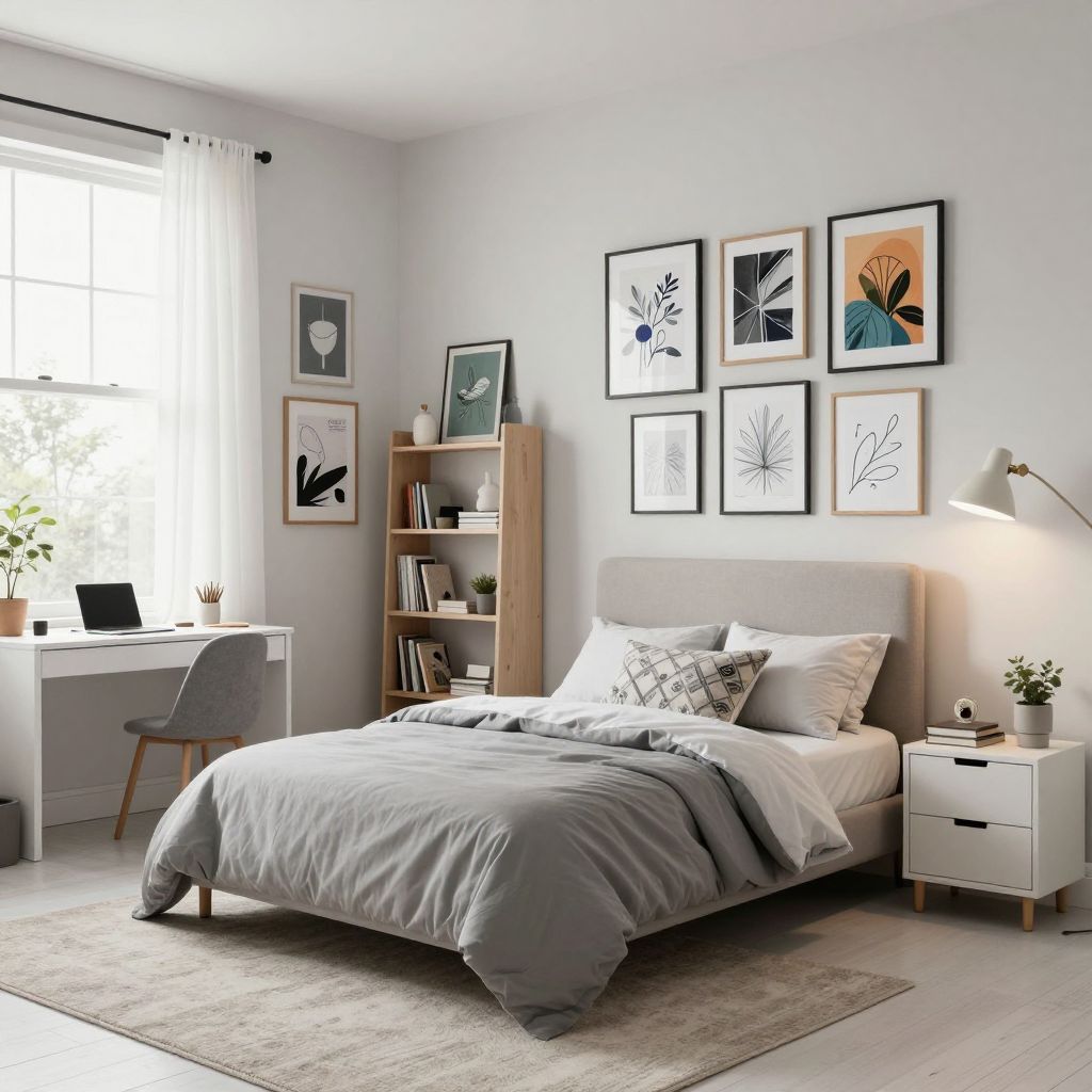 Creative Art Filled Room