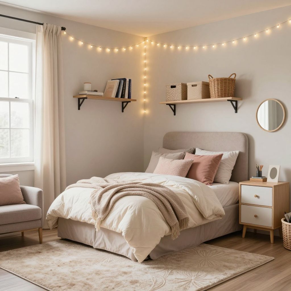 Fairy Light Cozy Corner