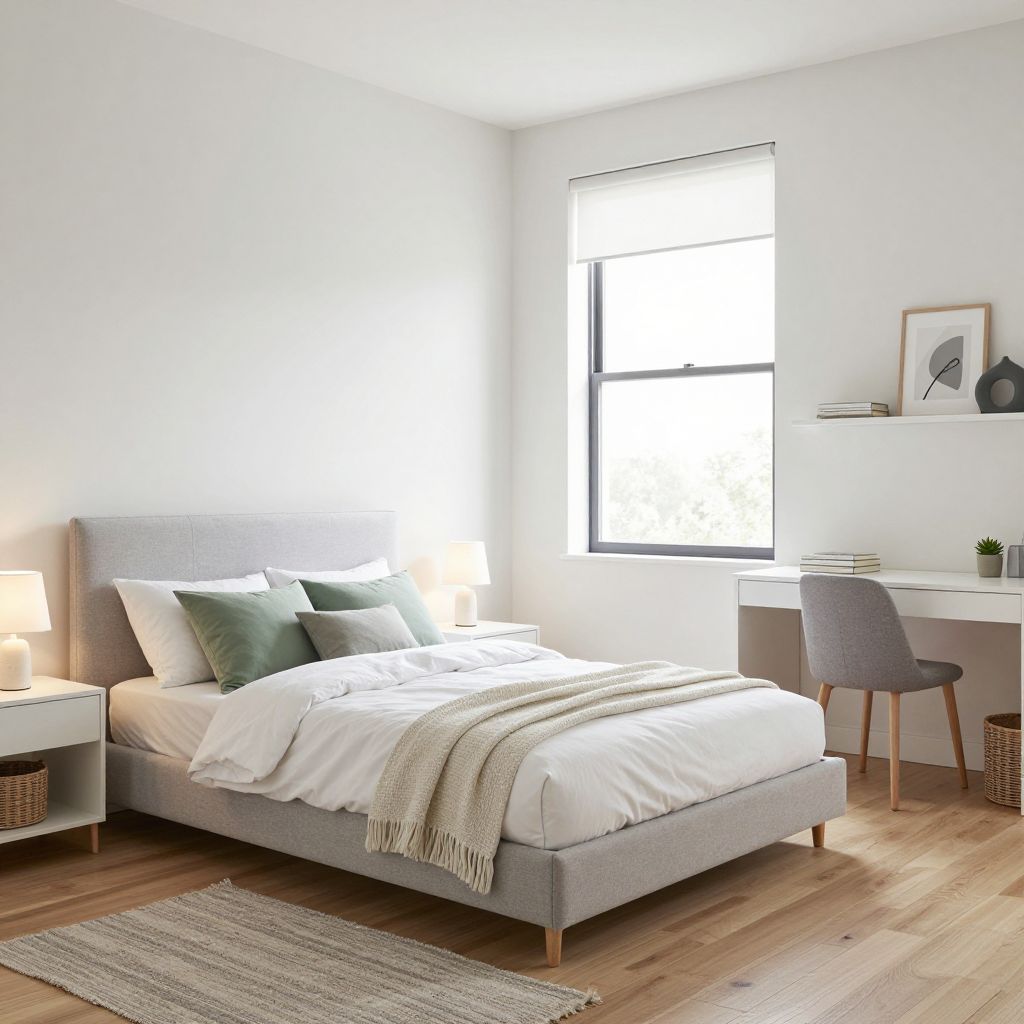 Soft Modern Minimalist Room