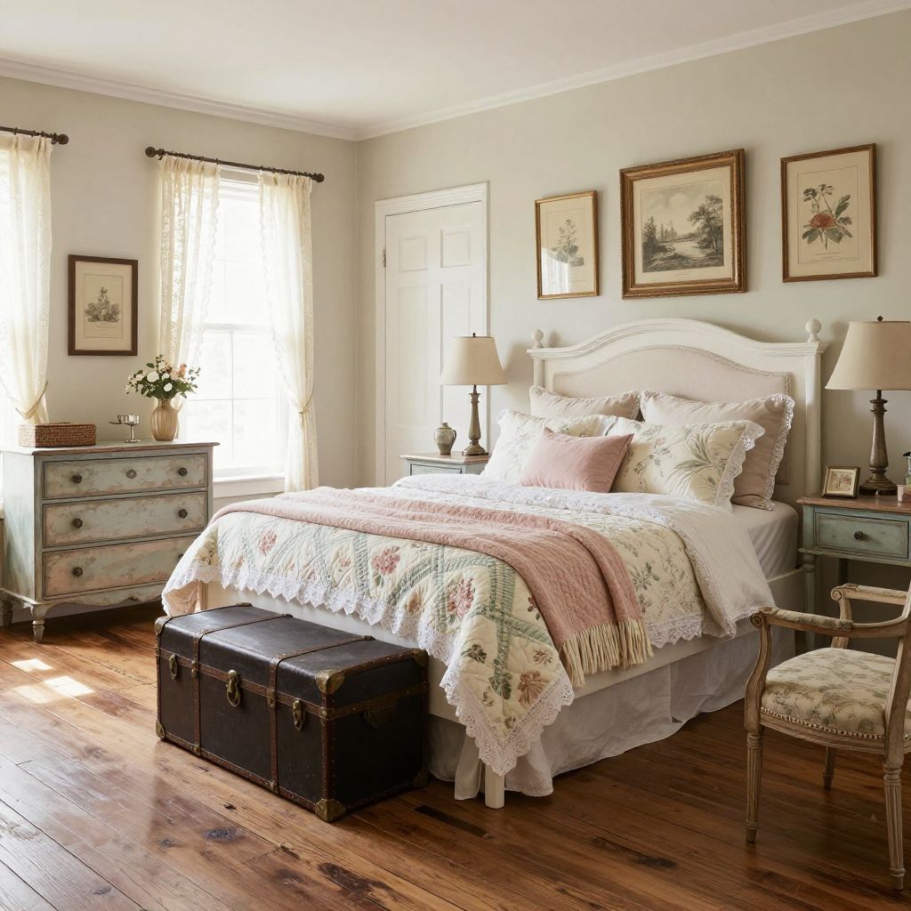 Classic shabby chic comfort