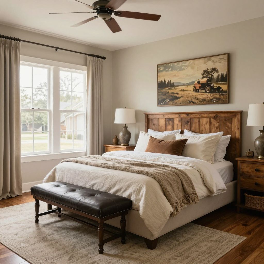 Western bedroom idea 1