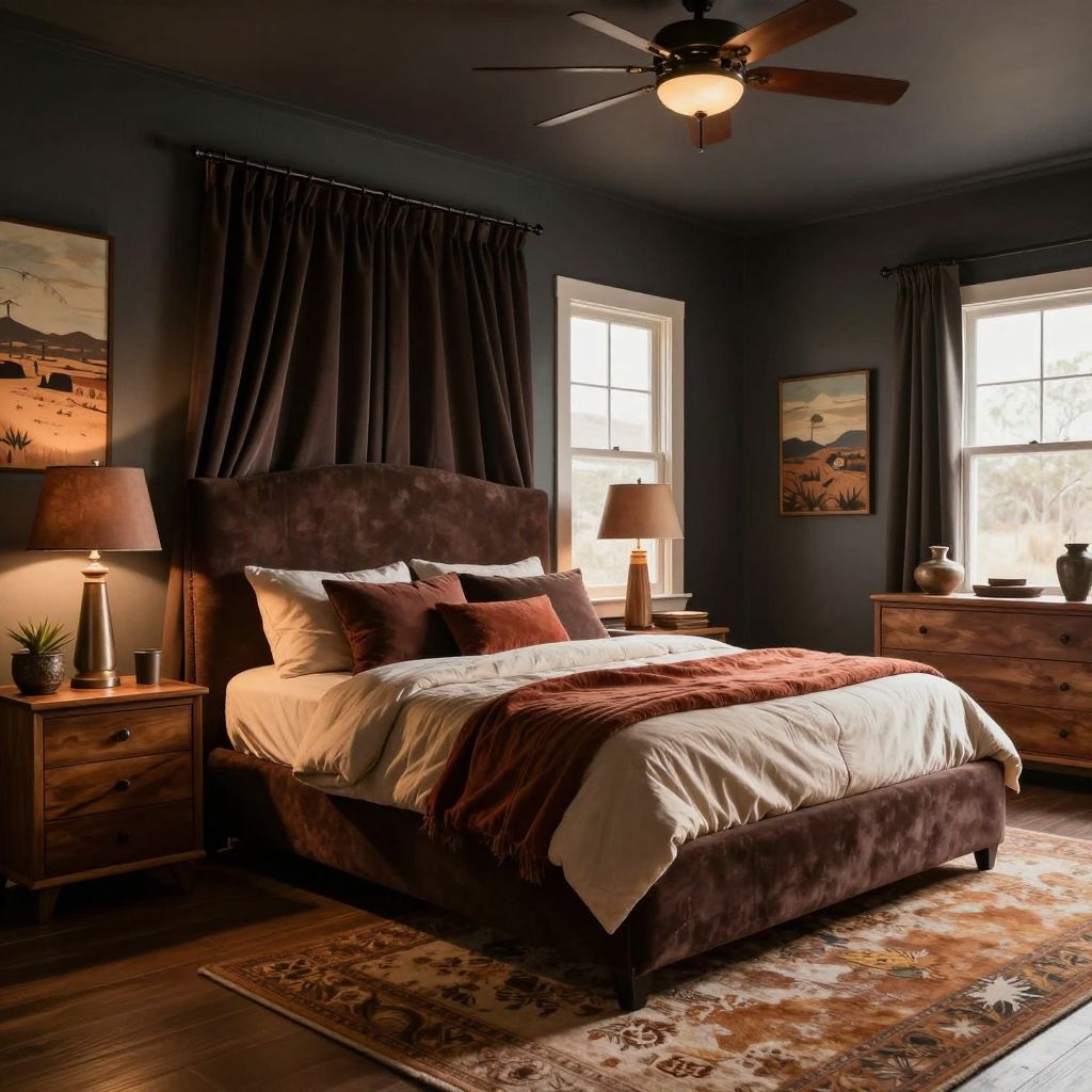 Western bedroom idea 13