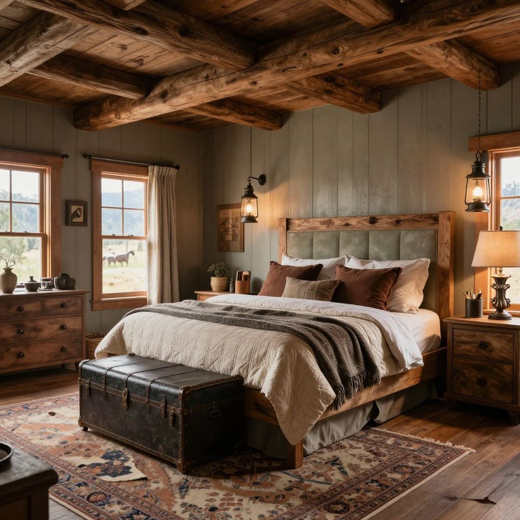 Western bedroom idea 3